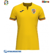 Fotballdrakt Herre Romania Hjemmedrakt EM 2024 Kortermet